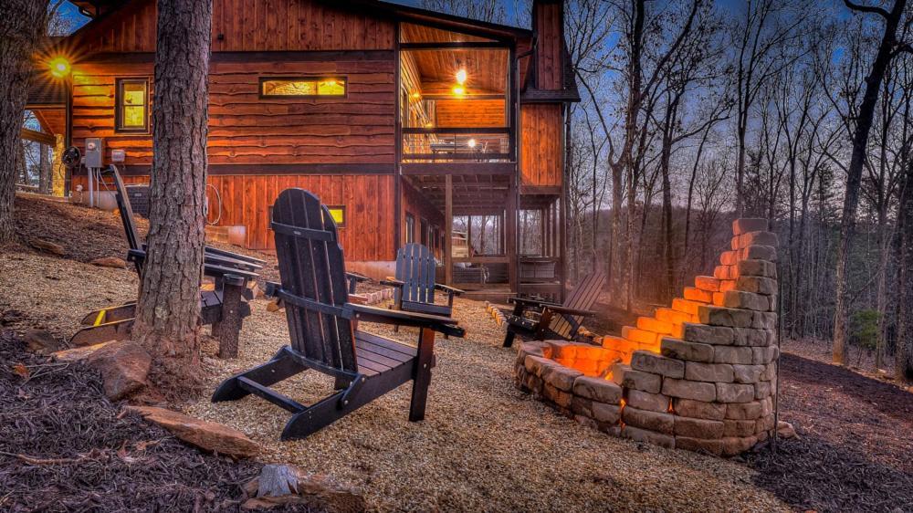 Luxe Mountain Retreat Villa Blue Ridge Eksteriør billede