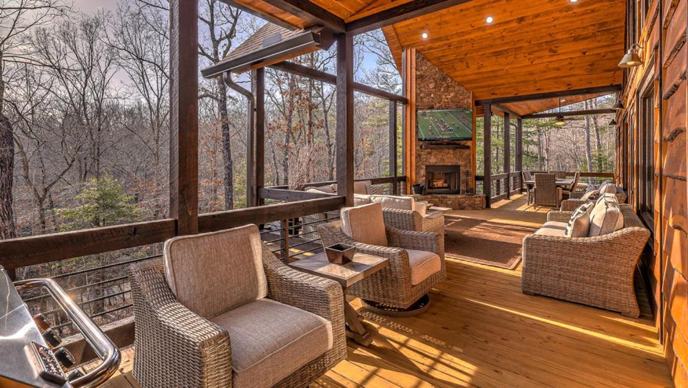 Luxe Mountain Retreat Villa Blue Ridge Eksteriør billede