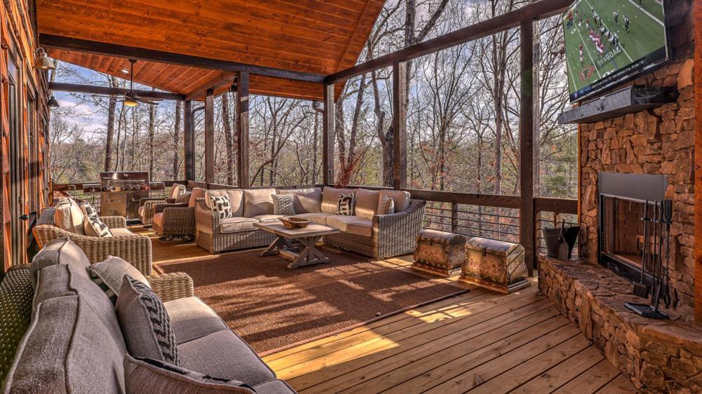 Luxe Mountain Retreat Villa Blue Ridge Eksteriør billede
