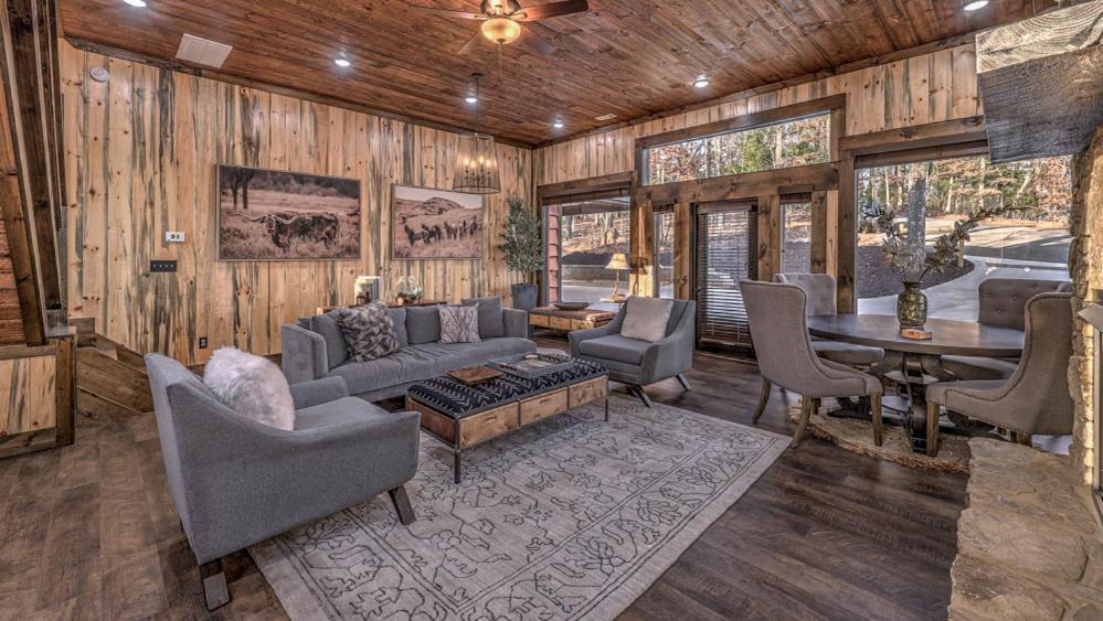 Luxe Mountain Retreat Villa Blue Ridge Eksteriør billede