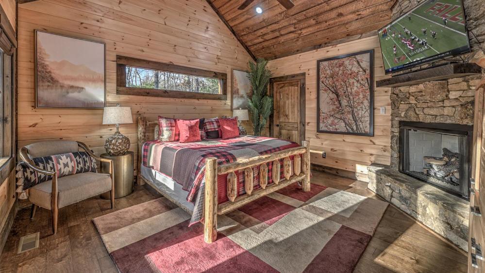 Luxe Mountain Retreat Villa Blue Ridge Eksteriør billede