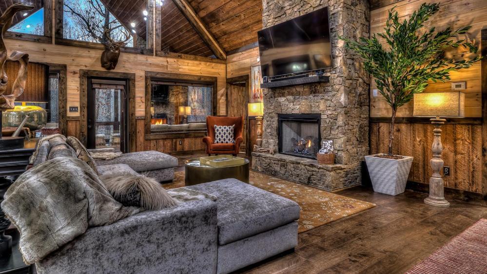 Luxe Mountain Retreat Villa Blue Ridge Eksteriør billede