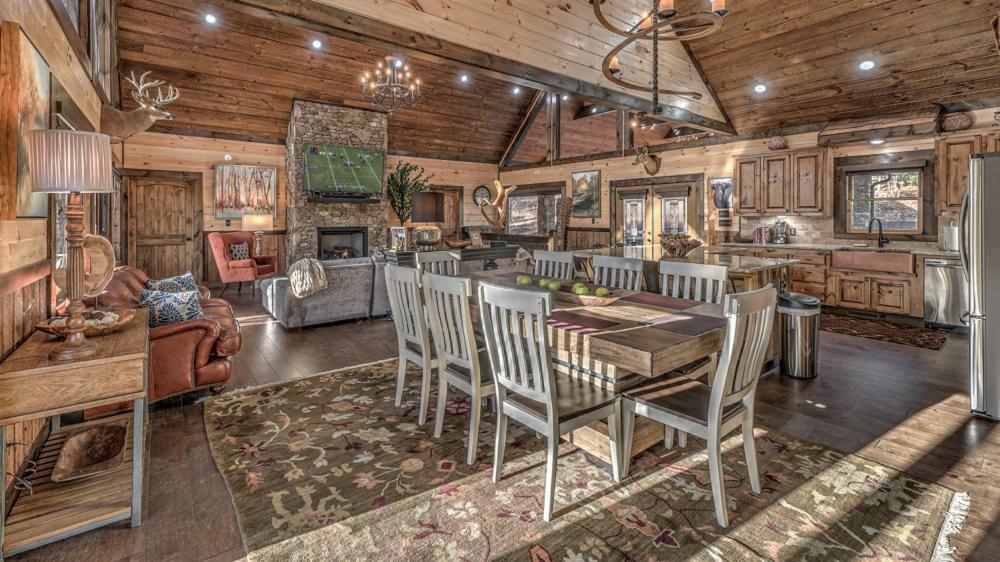 Luxe Mountain Retreat Villa Blue Ridge Eksteriør billede