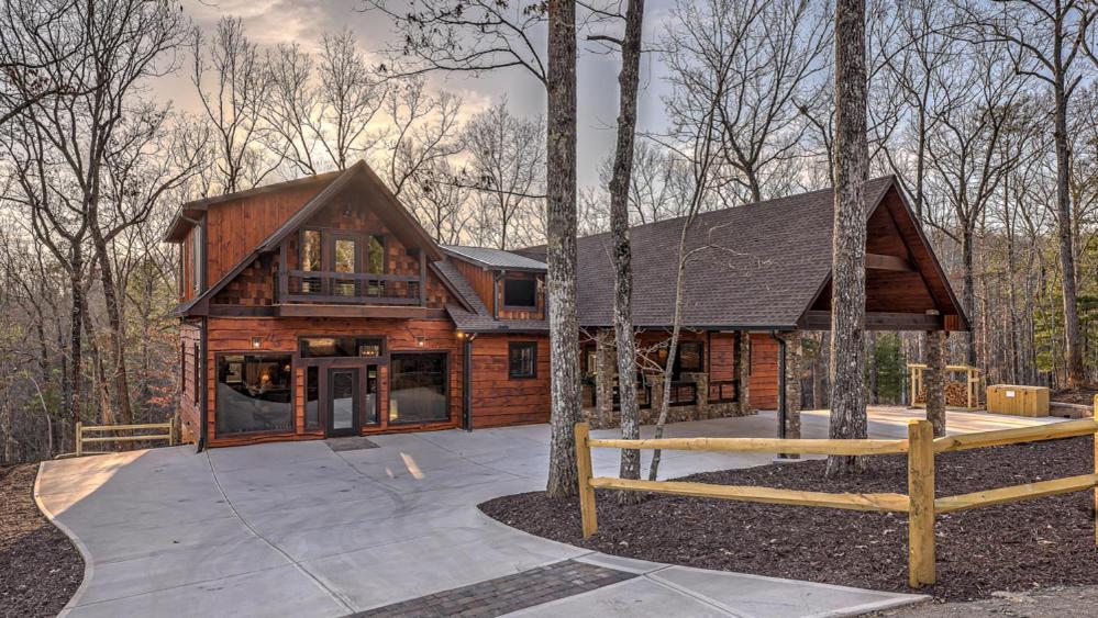 Luxe Mountain Retreat Villa Blue Ridge Eksteriør billede